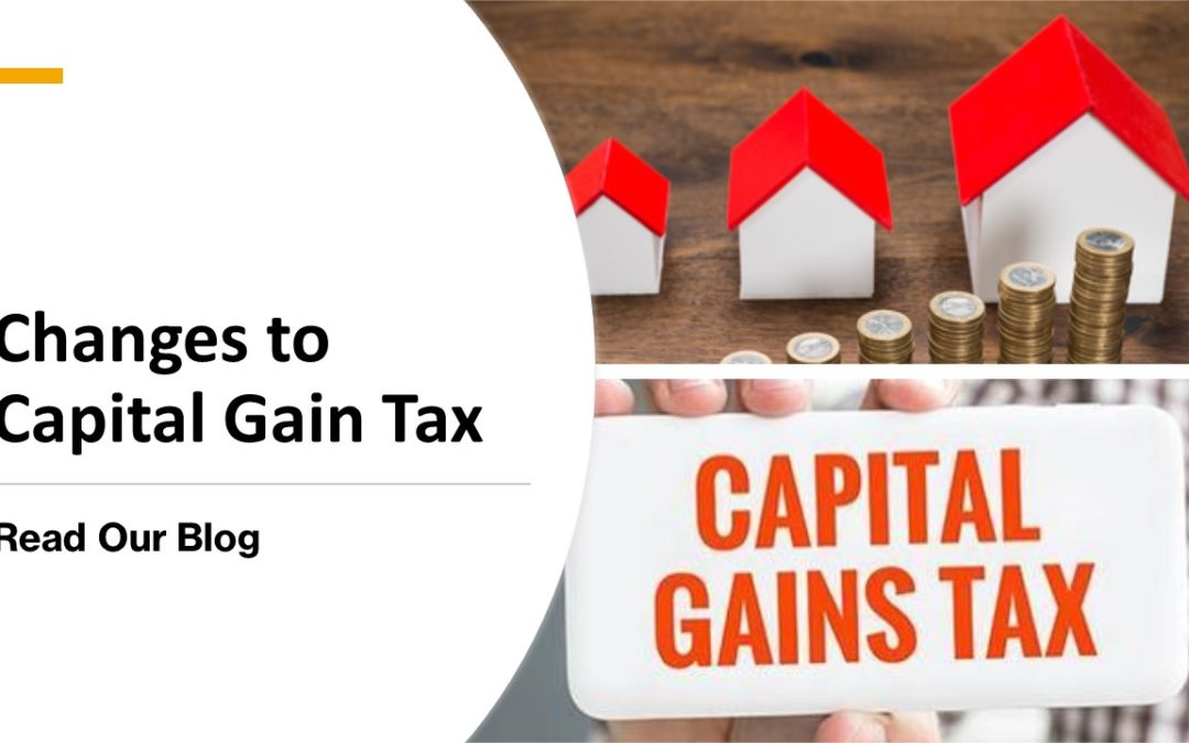 Changes to how you calculate and report Capital Gains